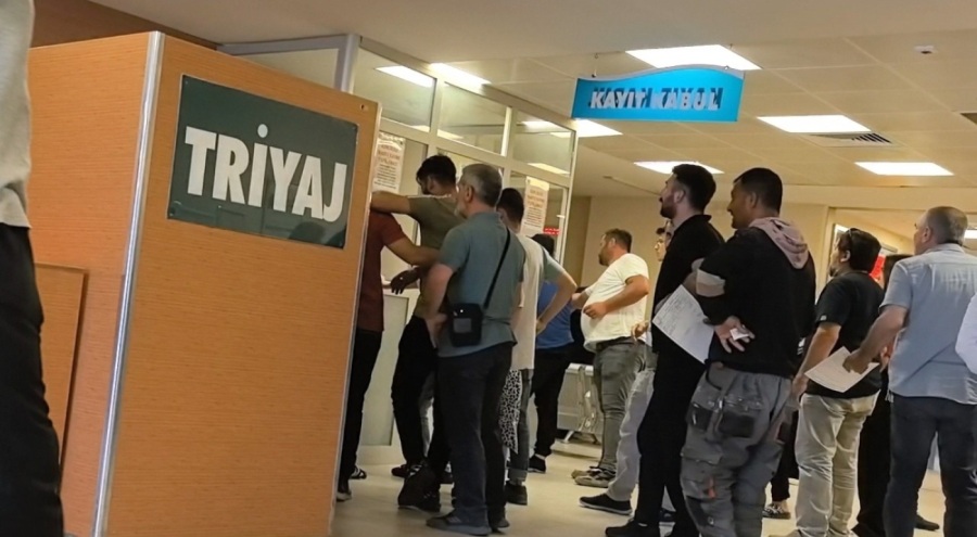 Bursa'da 30 işçi gıda zehirlenmesi şüphesiyle hastanelik oldu