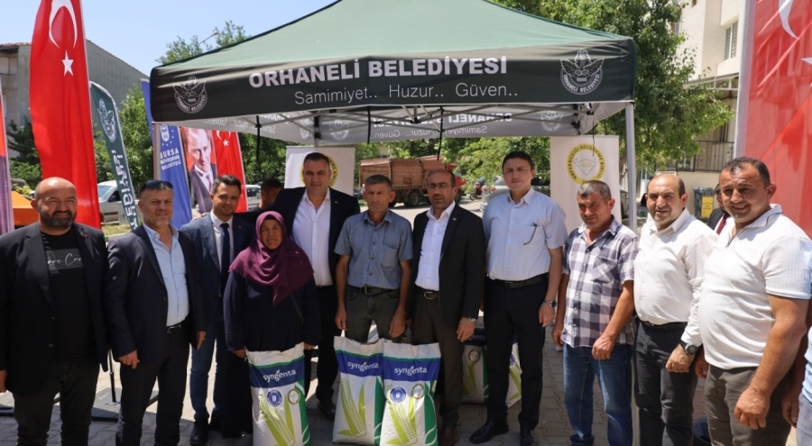 Bursa'da dağ ilçelerine silajlık mısır tohumu desteği