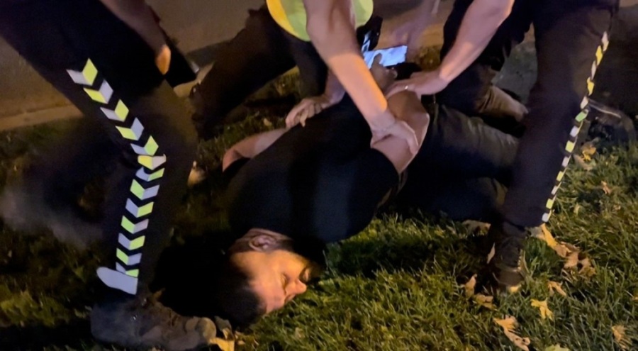 Bu sefer alkollü değil, aranan şahıs kaçmaya çalıştı