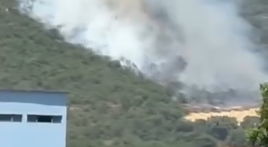 Yenişehirde orman yangını: Havadan ve karadan müdahale ediliyor