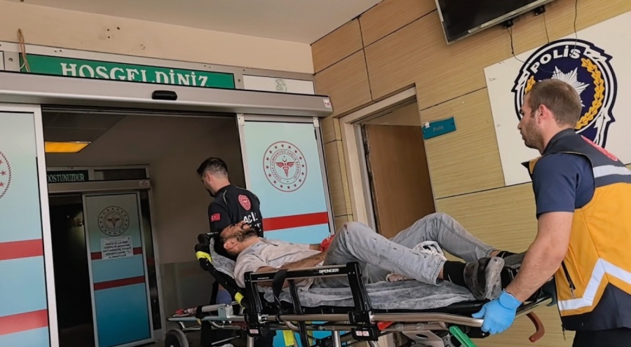 Kolunu makineye kaptıran işçi yaralandı