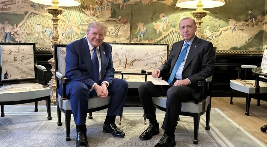 Cumhurbaşkanı Erdoğan, ABD Başkanı Trump ile görüştü