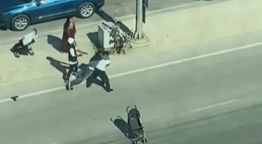 Bursa'da Sözde bebekli dilenciler mıntıka kavgasına tutuştu