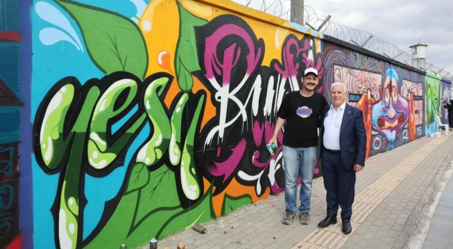 Gençler, Graffiti Şenliği ile kente renk kattı