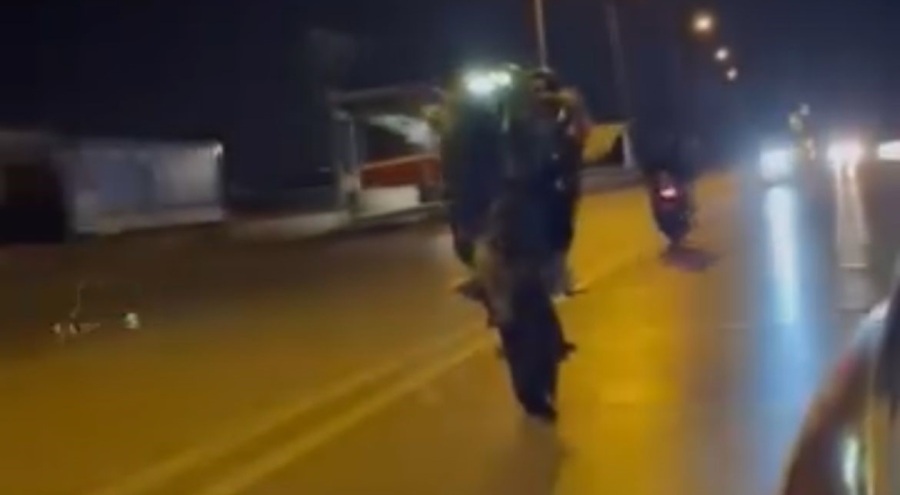 Bursa'da biri tek teker, diğeri yatarak ilerledi