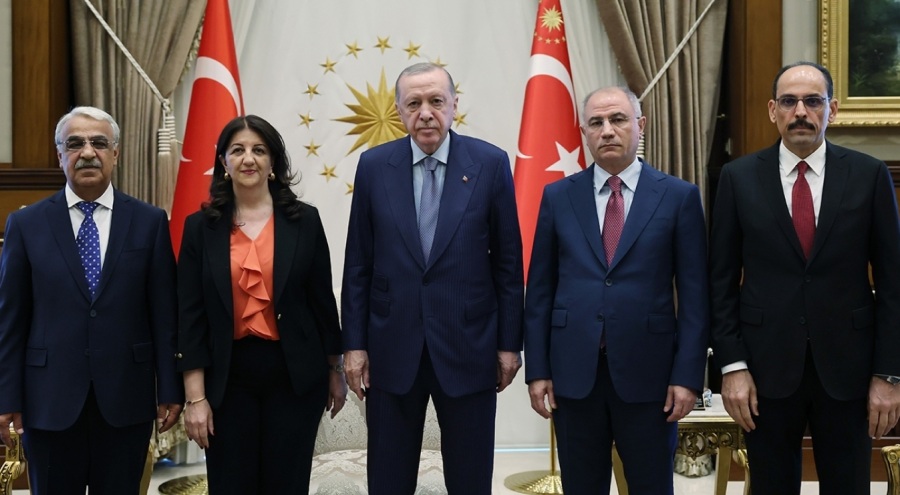 Cumhurbaşkanı Erdoğan, DEM Heyetini kabul etti