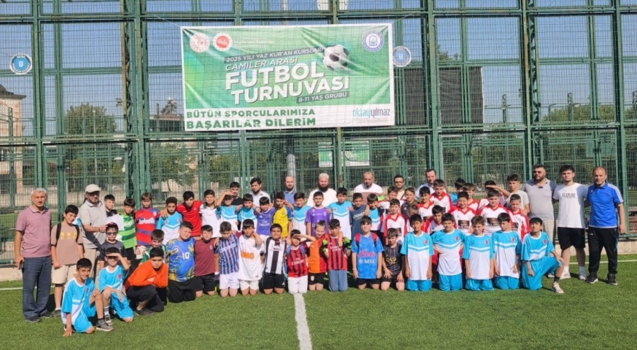 Kuran kursları arası futbol turnuvası başladı