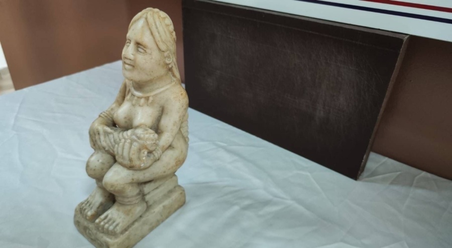 Bursa'da Antik dönemine ait 1700 yıllık tarihi eser ele geçirildi