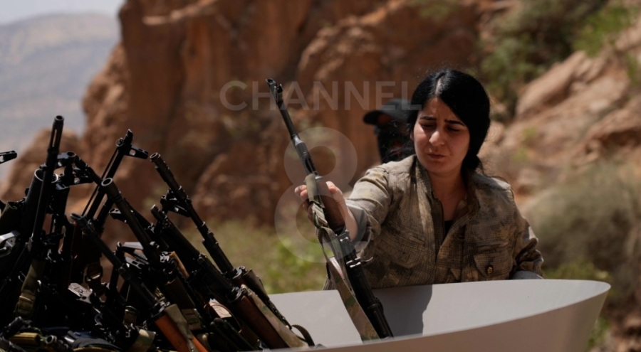 İlk PKK'lı grup silah bıraktı! İşte ilk görüntüler