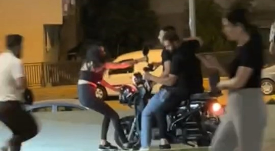 Bursa'da Alkollü kız ortalığı birbirine kattı