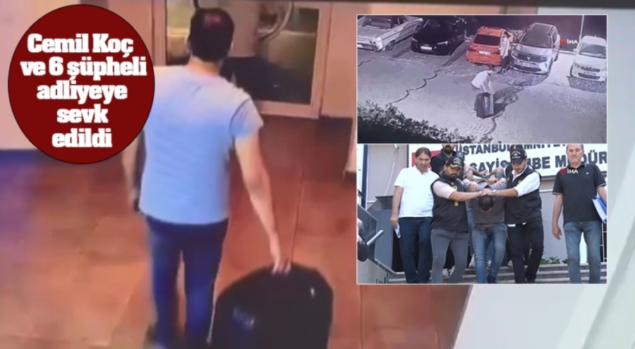 Cesedi valizle taşımış! 7 kişi adliyeye sevk edildi