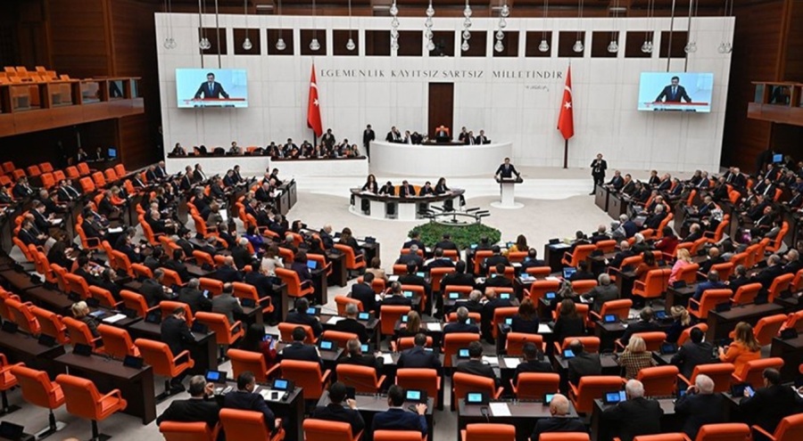 TBMM Genel Kurulu'nda, İsrail'in Suriye'deki saldırılarına karşı Meclis Başkanlığı tezkeresi kabul edildi