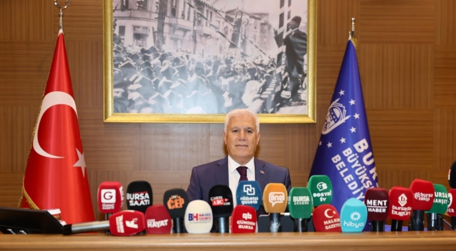 Bursa'da Büyükşehir Belediyesi'nden toplu ulaşıma 380 milyon liralık destek