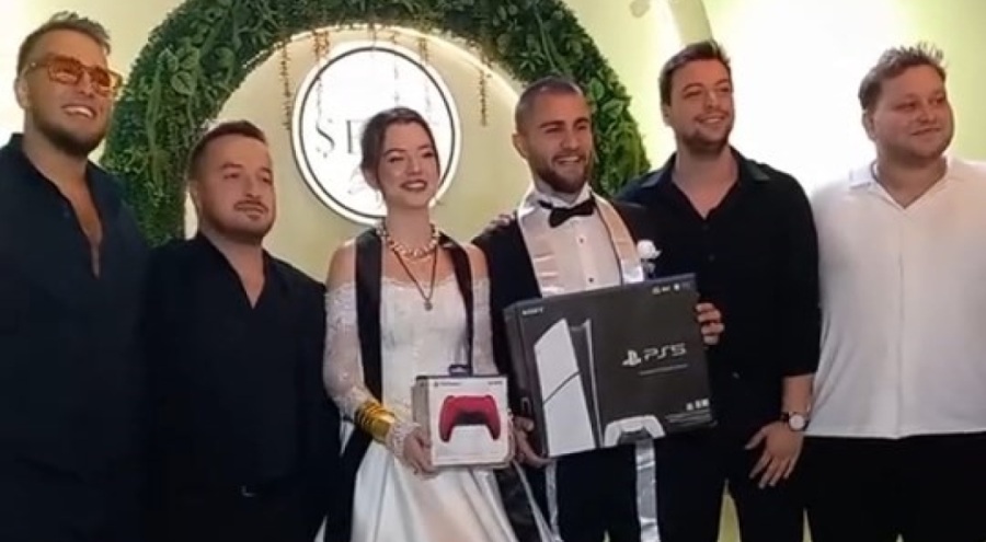 Bursa'da ilginç takı töreni