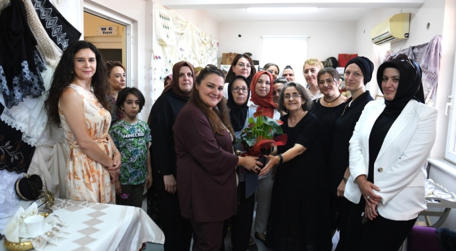 OSMEK Kursiyerlerinden Göz Kamaştıran Eserler