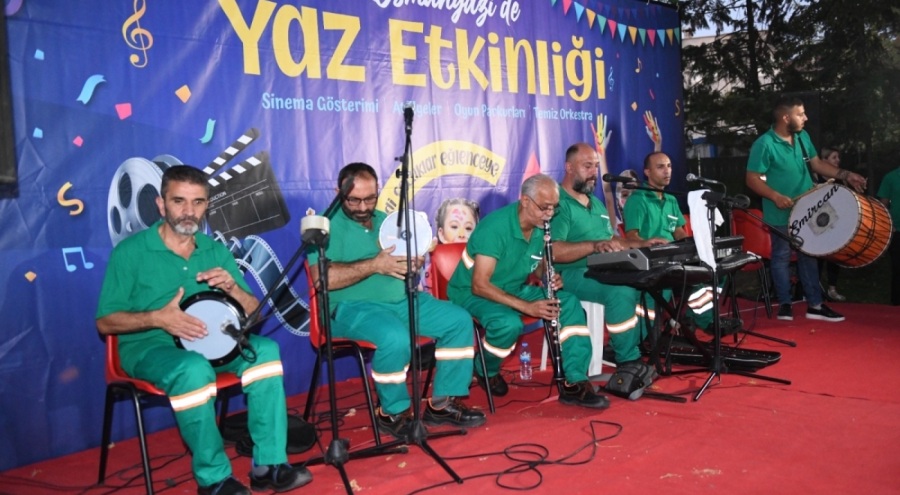 Yaz Etkinliklerinde Çocuklar ve Aileler Doyasıya eğlendi