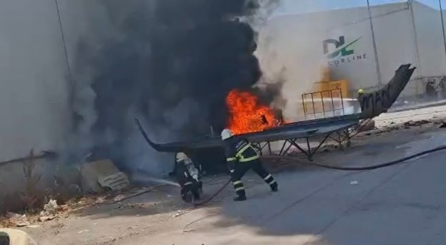 Bursa'da tekstil fabrikasında büyük yangın