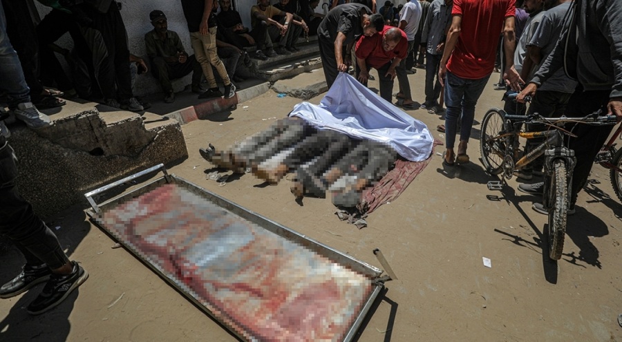 Gazze'de can kaybı 59 bin 106'ya yükseldi