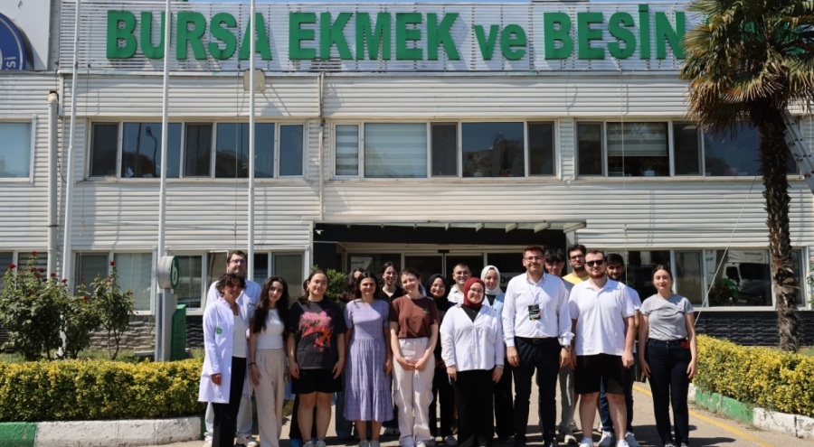 Bursalı gençlerden BESAŞ'a teknik gezi