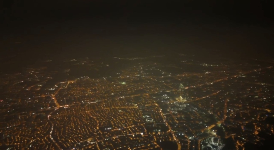 Yangın külleri ile kaplanan Bursa havadan görüntülendi