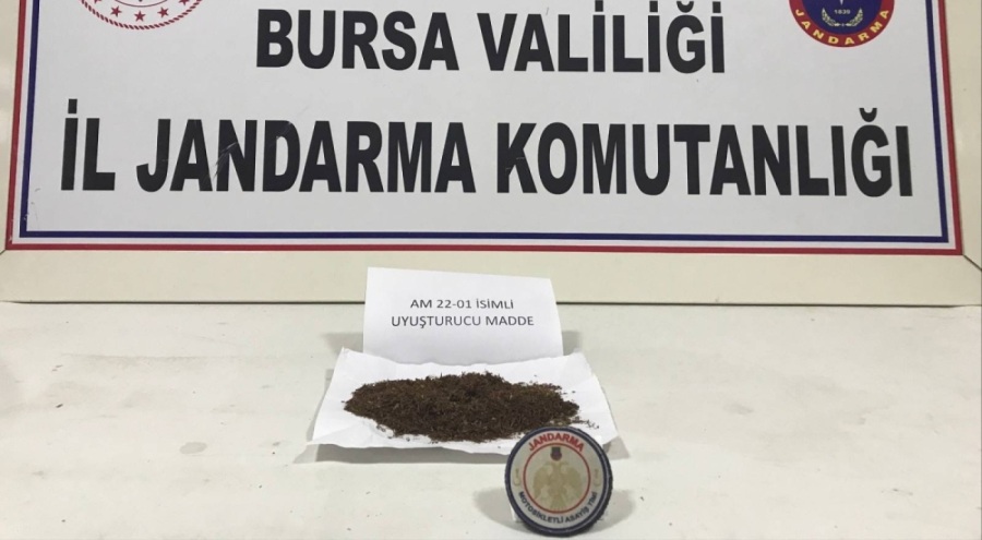 Bursa'da uyuşturucu taciri kıskıvrak yakalandı