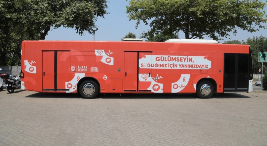 Büyükşehir, 'Sağlık Otobüsü' projesini hayata geçirdi