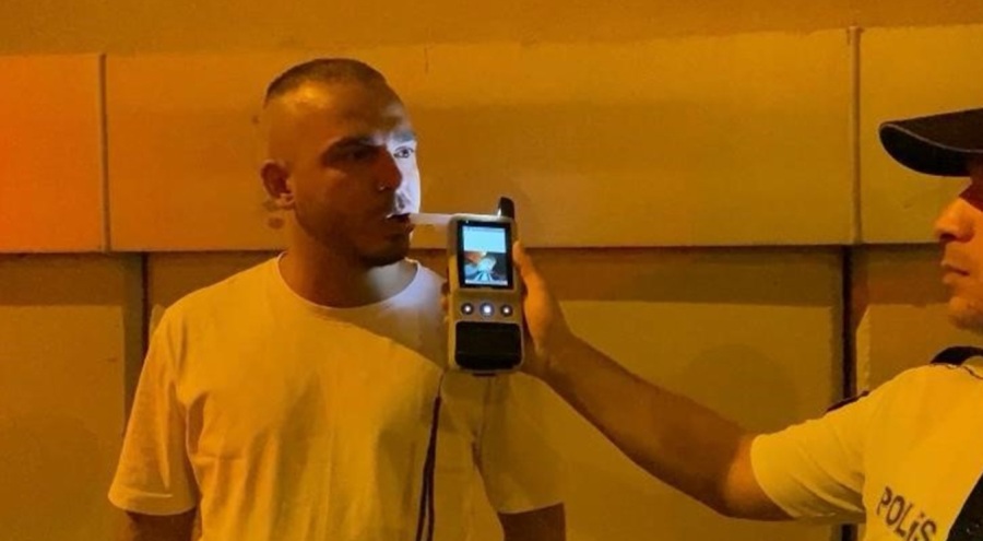 Polis olacağını söyledi, alkollü araç kullanmaktan ehliyetine 2. kez el konuldu