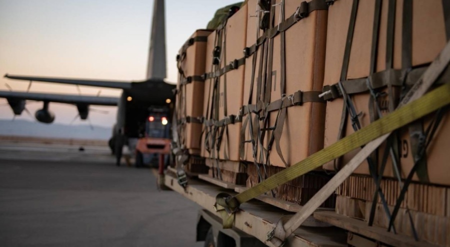 İsrail ordusu: "Gazze'ye hava yoluyla yardım atışları yeniden başlayacak"