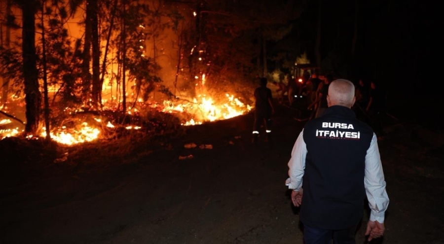 Başkan Bozbey: Yangınla ilgili 03 plakalı araçtaki 2 kişi yakalandı