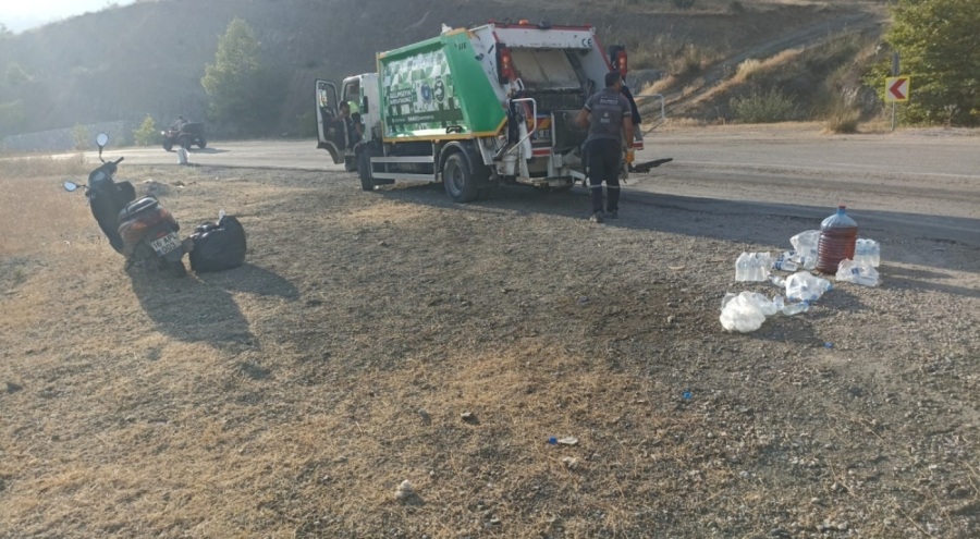 Büyükşehir'den yangın bölgelerinde çevre temizliği