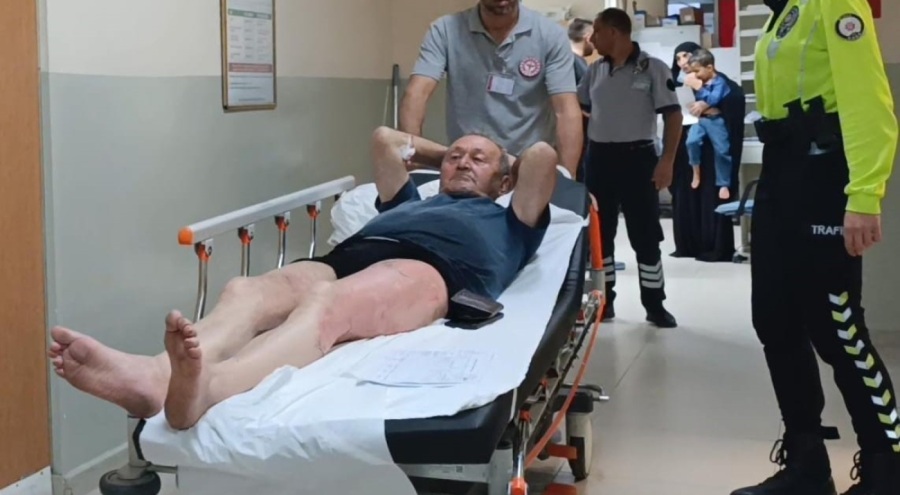 Üzerine kaynar su dökülen adam hastanelik oldu