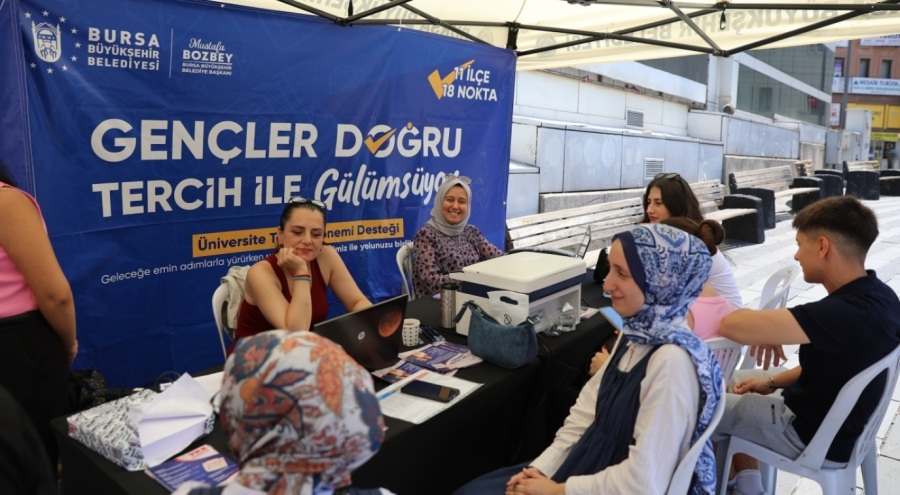 Bursa Büyükşehir'den gençlere rehberlik desteği! İşte Üniversite Tercih Noktaları...