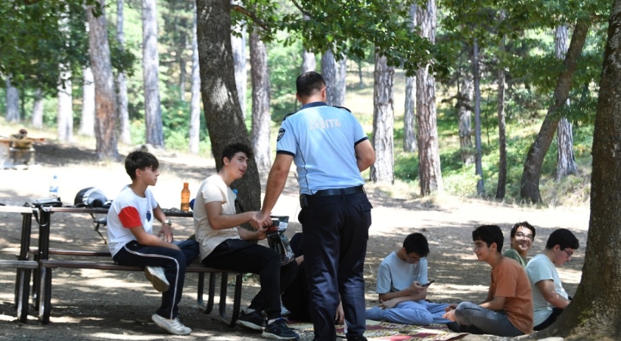 Osmangazi'de piknik alanlarına sıkı takip! Orman yangınlarını önlemek için...