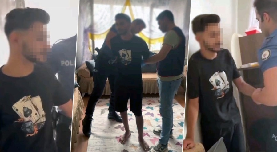 33 yıl hapis cezası bulunan firari, raf arkasında yakalandı