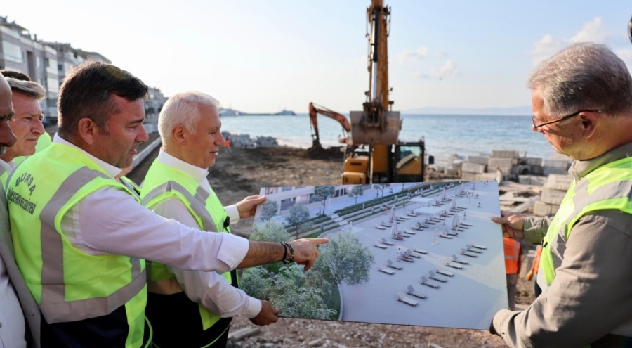 Bursa Büyükşehir ile Mudanya sahilinde dev dönüşüm!