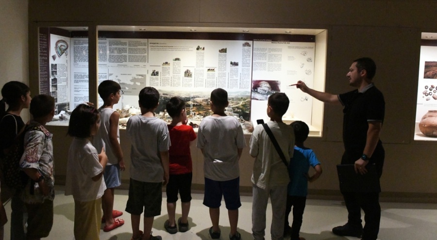 Osmangazi'de minik arkeologlar müzeleri keşfediyor