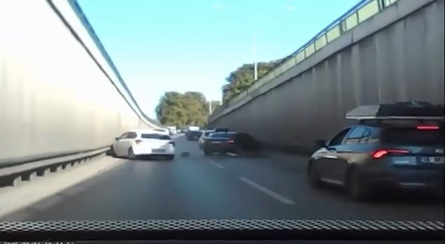 Bursa'da Alkollü sürücü trafiği böyle birbirine kattı