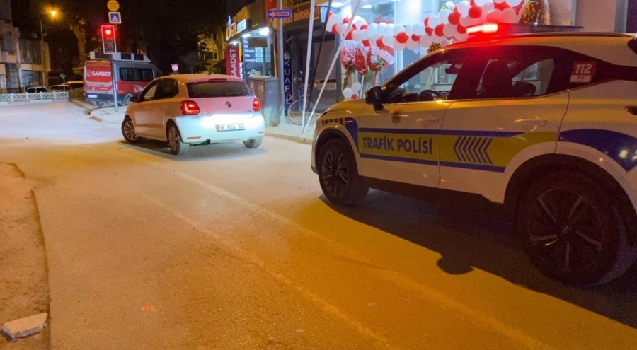 Bursa'da alkolmetreyi reddeden sürücüye 45 bin lira ceza!