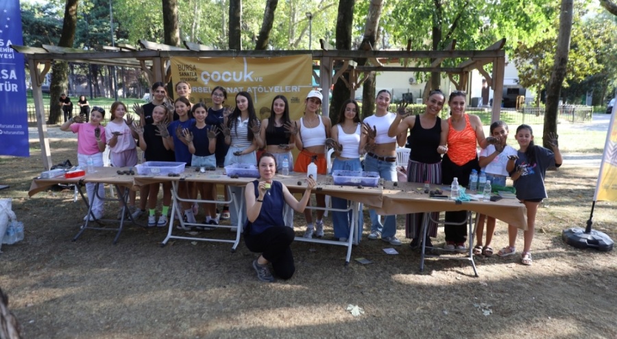 Çocuklar sanatla doğayı keşfetti