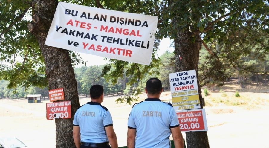 Osmangazi'de Piknik Alanları Denetim altında