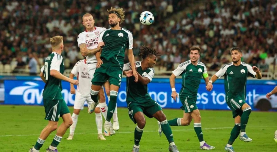 UEFA Avrupa Ligi: Panathinaikos: 2 - Samsunspor: 1