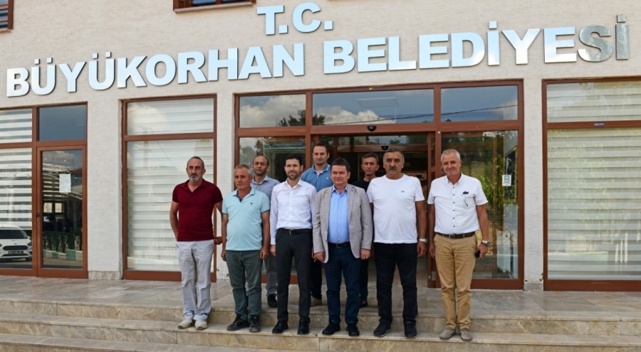 Başkan Aydın'dan Harmancık'a Geçmiş Olsun Ziyareti