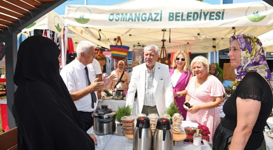 Osmangazi 'Kadın Girişimciler Sokağı' üçüncü kez kapılarını açtı
