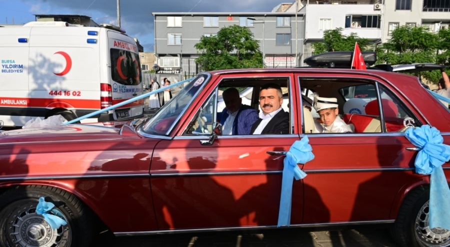 Yıldırım'da 600 çocuk için sünnet şöleni