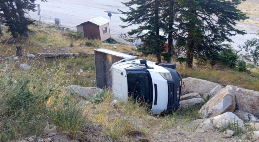 Uludağ'da ölümden döndü