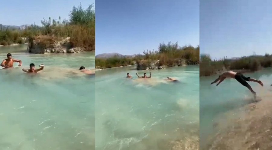 Balıklama atlayış ölümle sonuçlandı