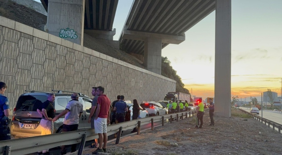 Bursa'da zincirleme kaza: 1 yaralı
