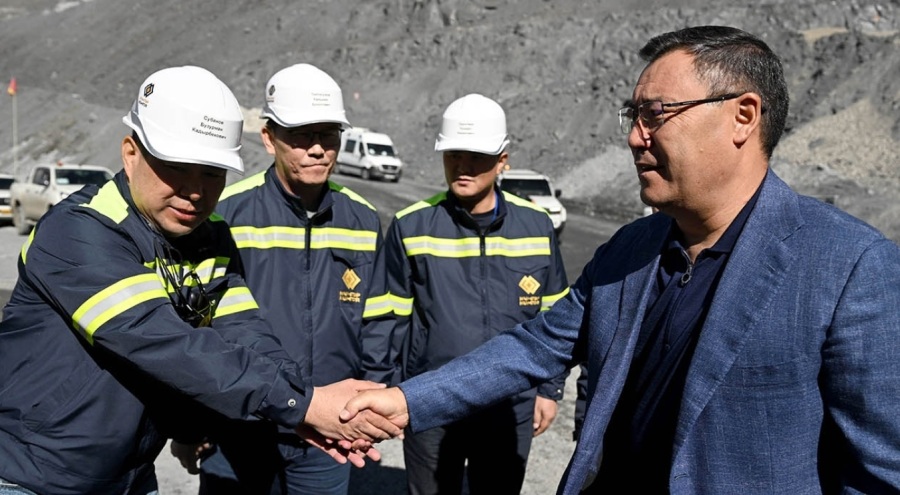 Kırgızistan'da altın madeninde ilk kez yer altı üretime başlandı