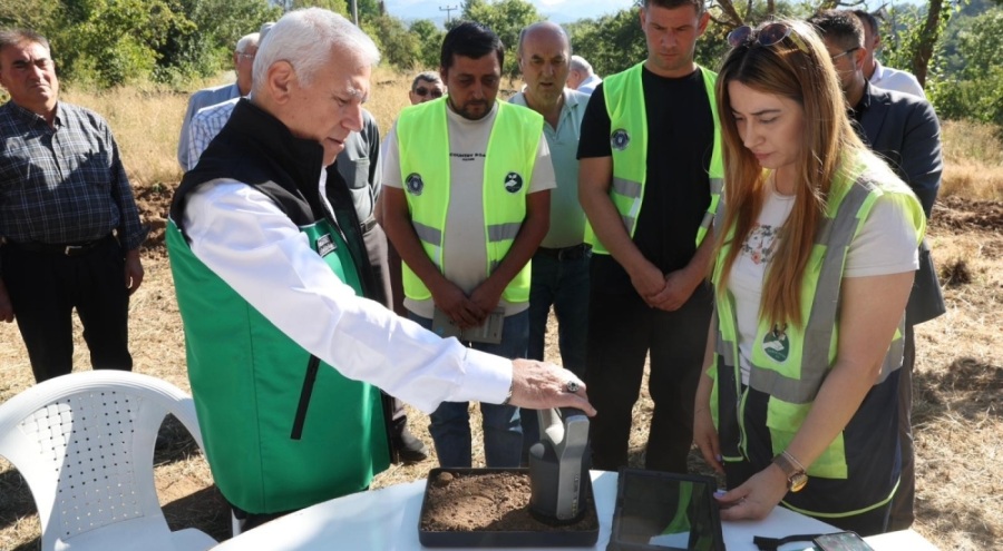 Büyükşehir'den çiftçiye bilimsel destek