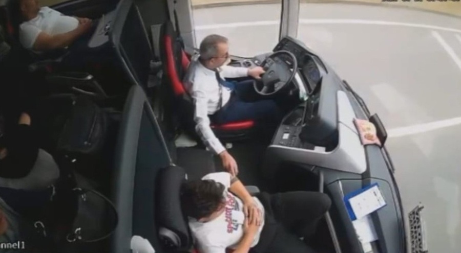 Otobüs kazasında yeni görüntüler ortaya çıktı